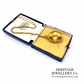 Important French Citrine Pendant with Chain (18ct gold)