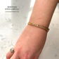 Mid-Victorian Gold Bangle Bracelet (c. 1888) with Bangle Box