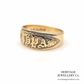 Antique Gold Mizpah Ring (9ct gold)