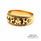 RESERVED FOR C - Antique Victorian Mizpah Ring (c.1884; 15ct gold)