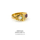 Edwardian Opal, Garnet & Diamond Ring (c.1908)