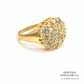 Antique Diamond Cluster Ring (c. 1.0ct; 18ct gold)