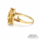 Mauboussin Citrine, Diamond and Sapphire Ring
