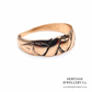 Antique Heart Engraved Band