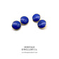 Vintage Gold and Lapis Lazuli Cufflinks with Antique Box (9ct gold)
