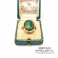 Antique Cabochon Emerald Ring