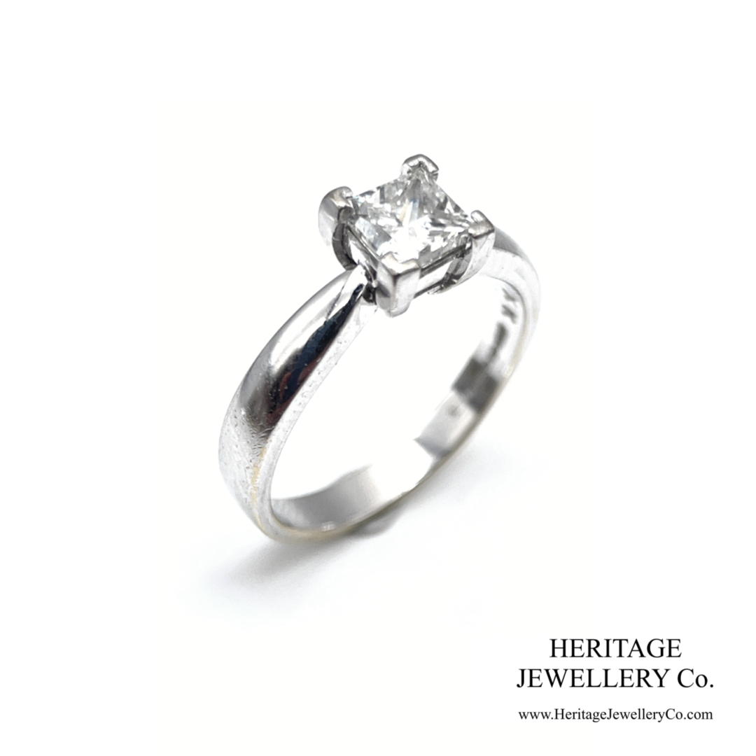 Princess Cut Diamond Band