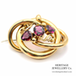Antique Garnet & Gold Brooch Pendant (9ct gold)