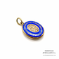 Antique Blue Enamel Mourning Locket