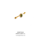 Antique Tourmaline & Pearl Brooch (c.1890)