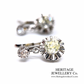 French Diamond Drop Dormeuse Earrings