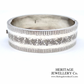 Antique Victorian Silver Bangle Bracelet