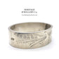 Antique Victorian Silver Bangle Bracelet (c. 1886)