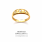 Antique 3-Stone Diamond Gypsy Ring