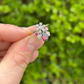 Georgian Garnet and Diamond Duchesse Ring