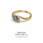 Edwardian Gold & Diamond 3-Stone Ring