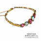 Antique Garnet and Aquamarine Bracelet (15ct)