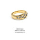 Six Stone Diamond Gypsy Ring