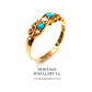 Victorian Turquoise & Pearl Ring (c.1898)
