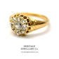 Antique Diamond Cluster Ring (c. 0.60ct)