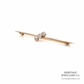 Antique Diamond Bar Brooch (18ct Gold; 0.40ct)