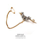Antique Old Cut Diamond Brooch