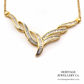 Vintage Diamond Ribbon Collar