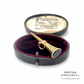 Victorian Gold & Bloodstone Fob Watch Key Pendant