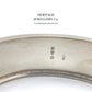 Antique Victorian Silver Bangle Bracelet (c. 1886)