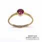 Antique Garnet Single Stone Ring