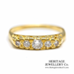 Antique Diamond 5-Stone Ring (18ct gold)