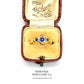 Antique Sapphire and Diamond Ring (c. 1915)