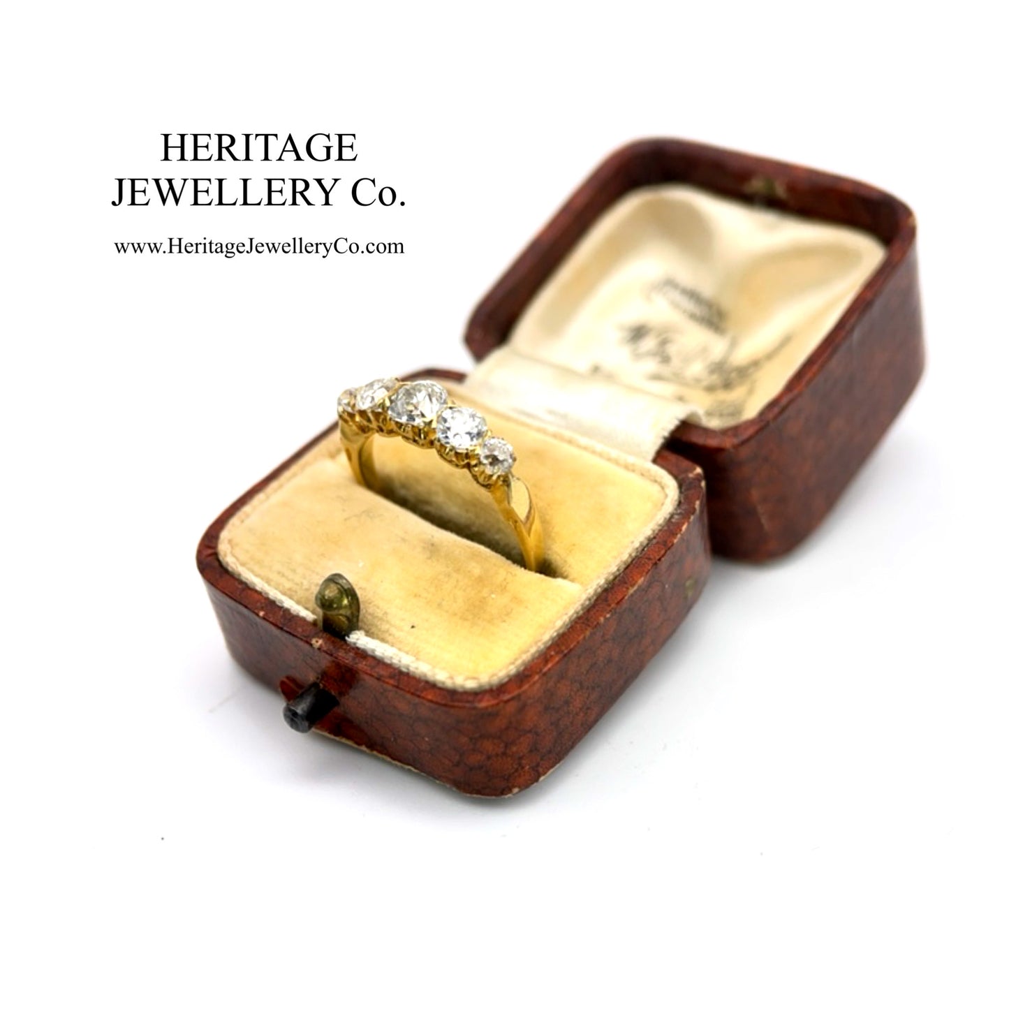 Antique Old Cut Diamond 5-Stone Ring (0.85ct)