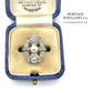 Art Deco Diamond and Pearl Ring