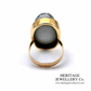 Fine Antique Greek God Cameo Ring