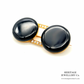 Art Deco Onyx and Diamond Brooch (15ct gold)