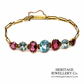 Antique Garnet and Aquamarine Bracelet (15ct)