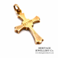 Antique Edwardian Gold Cross Pendant (9ct gold)