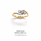 Edwardian Gold & Diamond 3-Stone Ring