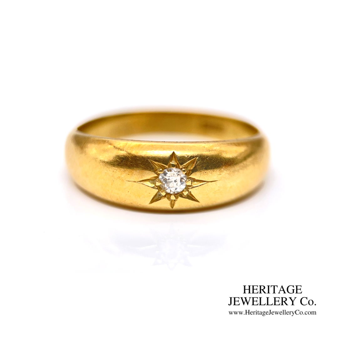 Antique Diamond Gypsy Ring