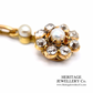 Diamond & Pearl Cluster Pendant