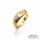 RESERVED - Antique Diamond Gypsy Ring (18ct gold)