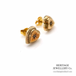 Antique Victorian Diamond Heart Earrings (9ct gold)