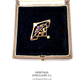 Antique Suffragette Brooch with Amethyst, Pearl and Peridot