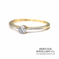 Antique Diamond Single Stone Ring