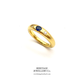 Vintage Sapphire and Diamond Gypsy Ring by Tiffany