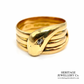 Antique Diamond Snake Ring (18ct gold)