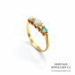 Opal and Diamond Ring