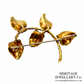 Boucheron Sapphire-Set Leaf Brooch