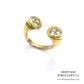 Vintage Boucheron Abstract Diamond Ring